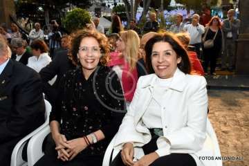  Telde con el empresario Grisaleña en la lectura del pregón de Santiago 2018 (Foto Antonio Alí)